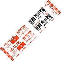 ゼブラ ４Ｃー０．７芯　赤 BR-8A-4C-R 1本