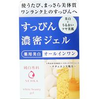 資生堂 純白専科 すっぴん濃密ジェル 薬用美白オールインワン美容液 100g 1個(100g入)×6セット（直送品）