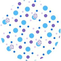 セイコー ラミケースOPP 9F 水玉柄(青) 500枚 00295573 1本(500枚入)（直送品）