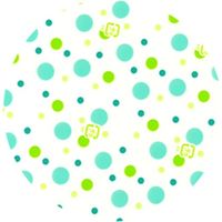 セイコー ラミケースOPP10F 水玉柄(緑) 500枚 00295589 1本(500枚入)（直送品）