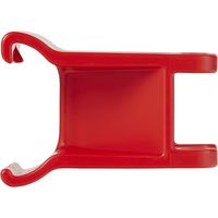 ヴァイカン グリップバンド(スペアパーツ) 1003 赤(ラバー×1個、ピン×2個) 15箱 10034 1ケース(15セット入)（直送品）