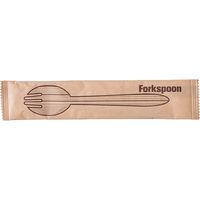 ウッドスプーンフォーク165 単袋入 2000枚(100×20) 54327 1ケース(2000枚入(100枚×20袋))（直送品）