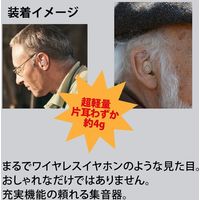 グリーンクロス 充電式両耳集音器 ハッキリさん SLI-HBS2 1個（直送品）