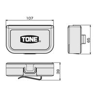 TONE ビットラチェットセット BRS20 1セット