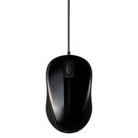 サンワサプライ 有線マウス（静音） ブラック ブルーLED式/3ボタン/静音タイプ　MA-ASBL2BK（わけあり品）