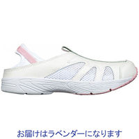 日本ヘルスシューズ ナースクロッグ927 ラベンダー M (23.0～23.5cm)（わけあり品）