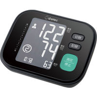 ドリテック 上腕式血圧計 ブラック BM-212BK 1台