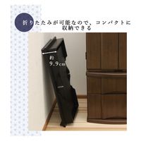 供物台 棚あり 幅600×奥行350×高さ282mm ブラック JKU-60T BK 1台（直送品）