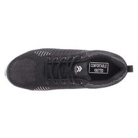 おたふく手袋 ニットワークシューズ　ブラック×グレー JW-395　27.0cm　黒×灰色 1足（直送品）