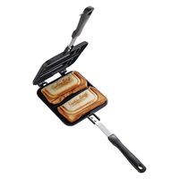 キャプテンスタッグ ハーフ&ハーフ ホットサンドトースター UG-3083 1個（直送品）