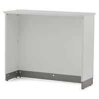 【車上渡し】アール・エフ・ヤマカワ ノルム ハイカウンター 1200×450×1000mm ホワイト Z-SHHC-1200WH 1台（直送品）