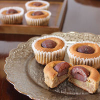 【お歳暮ギフト・のし付き】谷常製菓 贅沢焼きモンブラン　６個 KT-HTM6 １個（直送品）