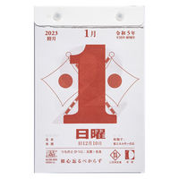 高橋書店 【2023年版】日めくりカレンダー 小型 B6 E503 1冊（直送品）