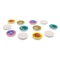 池田工業社 おふろで絵あわせ 海のいきもの おもちゃ 1個