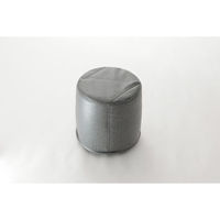 セルタン オットマン PVC グレー A1239b-695GRY 1台（直送品）