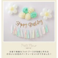 【regalo】 プチフルールパーティーセット 【ミルキーピンク】 誕生日 飾り付け 風船 PFPS-MP 1セット（直送品）
