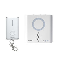 リーベックス ワイヤレスキーホルダー押しボタン呼出しチャイムセット XP710K 1個