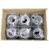 ジャストタイム二十四　カラーストレッチフィルム　黒　20μ厚 500mm×300m　1ケース(6本)（直送品）