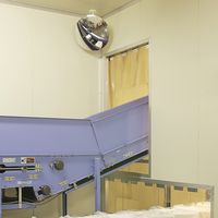 室内用　アクリル　丸型ミラー　440φ MF-44 1台 コミー（直送品）