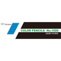 トンボ鉛筆 色鉛筆 1500 単色 うすあお色 1500-14-12D 1セット(144本:12本×12)（直送品）