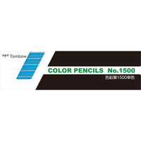 トンボ鉛筆 色鉛筆 1500 単色 みず色 1500-13-12D 1セット(144本:12本×12)（直送品）