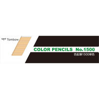 トンボ鉛筆 色鉛筆 1500 単色 うすだいだい色 1500-29-12D 1セット(144本:12本×12)（直送品）