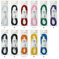 川村製紐工業 金天馬 #28カラーゴム 5m 紫 KW91213 1セット(5枚)