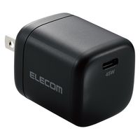 USB充電器 タイプC PD 45W USB-C×1 小型 軽量 ブラック MPA-ACCP29BK エレコム 1個