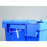 エスジー工業（SG工業） プルトップタイ 封緘・表示タイプ 白 100本入り SG-PML200-1 White（直送品）