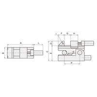 ファーステック ステンレス製精密バイス FT-VSP50 1台（直送品）