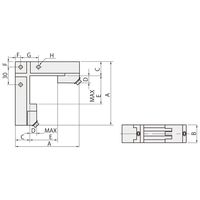 ファーステック ステンレス製精密バイス FT-VLW10 1台（直送品）