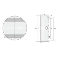 ファーステック FTーFCD型丸形永磁チャック FT-FCD250 1台（直送品）