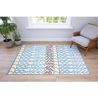 川島織物セルコン TAUKO ラグ 1400×2000mm ミックス GY6031_34MIX 1枚（直送品）