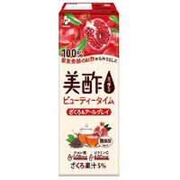 CJフーズジャパン 美酢（ミチョ）ビューティータイム ざくろ＆アールグレイ 200ml 1箱（24本入）