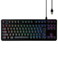 ゲーミングキーボード 有線 メカニカル （青軸/クリッキー） 着脱式 RGB TK-VK310CBK エレコム 1個