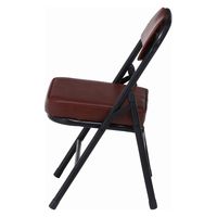 不二貿易 背付ミニチェアー ブラウン 16834 1セット(6脚入)（直送品）