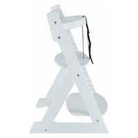 不二貿易 グローアップチェアー ペールホワイト 19067 1台（直送品）