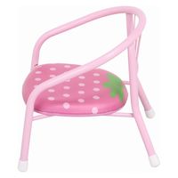 不二貿易 ベビーローチェアー ストロベリー 32869 1セット(6脚入)（直送品）