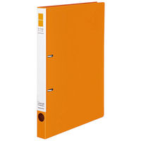 コクヨ リングファイル スリムスタイル A4タテ 丸型2穴 背幅27mm オレンジ フ-URF420YR（わけあり品）