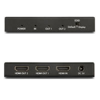 HDMI分配器　2出力　4K/60Hz　HDMIスプリッター　ST122HD202　1個　StarTech.com（わけあり品）