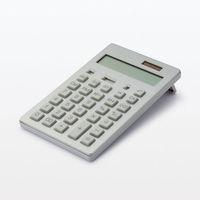 無印良品 電卓 12桁 シルバー 5568079 良品計画（わけあり品）