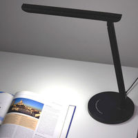 調光機能付7W白色LEDスタンドライトBK　SDLE07N12BK　ヤザワコーポレーション（わけあり品）