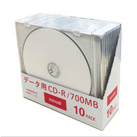 マクセル データ用CD-R 5mmプラケース 1パック（10枚入） 手書き用  オリジナル（わけあり品）
