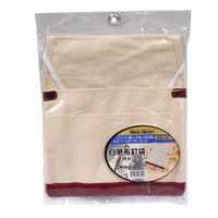 アークランズ WORKMASTER(ワークマスター) 白帆布釘袋 特大 WMーC01 1セット(4個)（直送品）