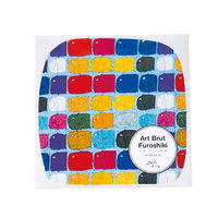 山田繊維 風呂敷 お弁当 50cm アールブリュット いろいろな色のさかな 335013 1個（直送品）