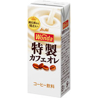 アサヒ飲料 WONDA（ワンダ）特製カフェオレ 紙パック 200ml 1箱（24本入）