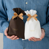 【ラッピングリボン】 ヘッズ サテンリボンワイヤータイスモーキーゴールド/1 SGO-YT1 1パック（50個入）