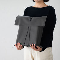 ヘッズ 不織布パーツ付ギフトバッグ M/チャコール FPC-BM 1袋（10枚入）