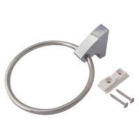 清水 タオルリング丸型(SUS+ABS) クローム SH-AC10TRC 1セット(5個入)（直送品）