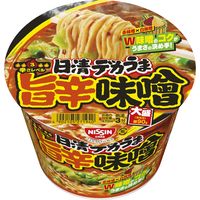 日清食品 日清デカうま 旨辛味噌 カップ麺大盛 カップラーメン 10個
